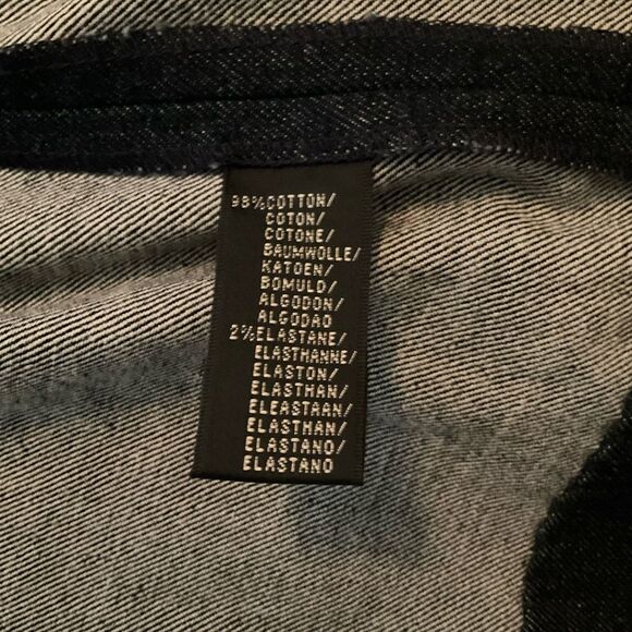 Ralph Lauren Black Label Sleeveless Stretch Denim Sheath Dress - Picture 9 of 9